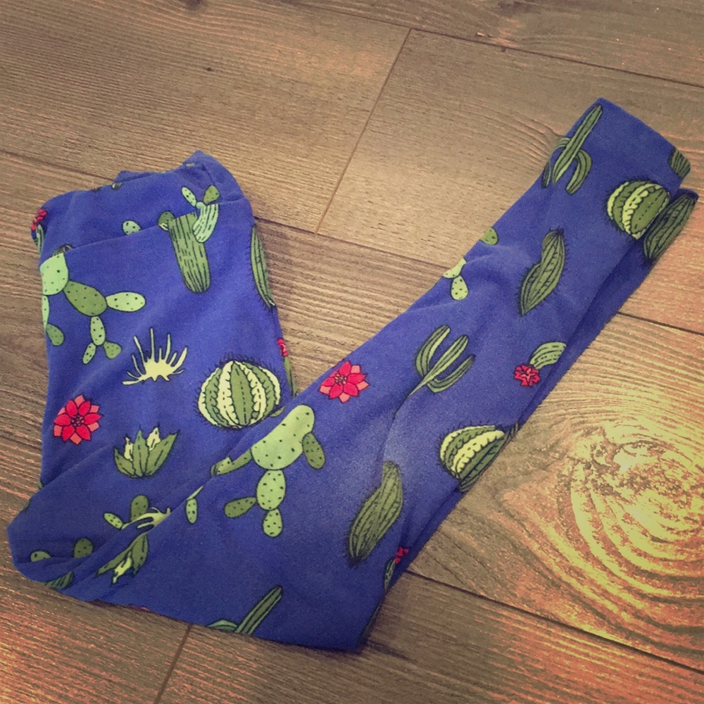 Cactus print kids leggings!